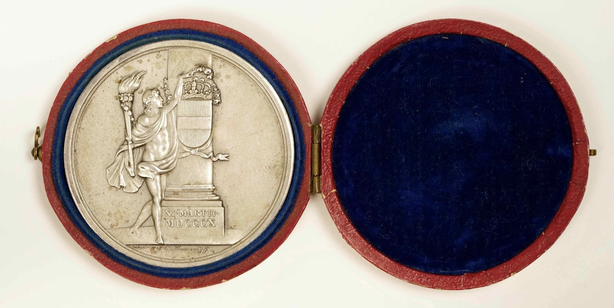 Premier Empire : mariage de Napoléon Ier avec Marie Louise, par Guillemard, 1810, Paris.-photo-2