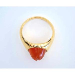 Roman Intaglio On Carnelian. Pantheistic Goddess.