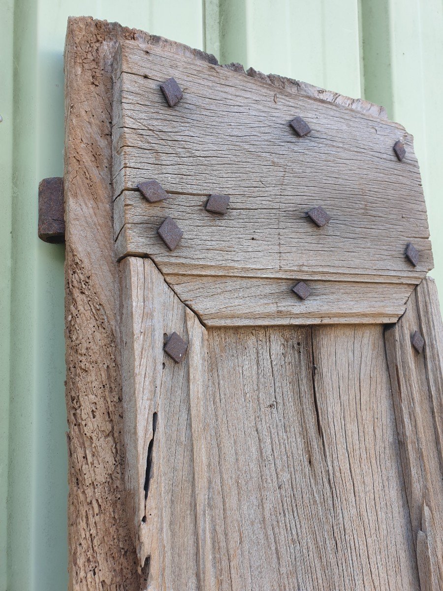 16th Century Oak Door Piece-photo-2