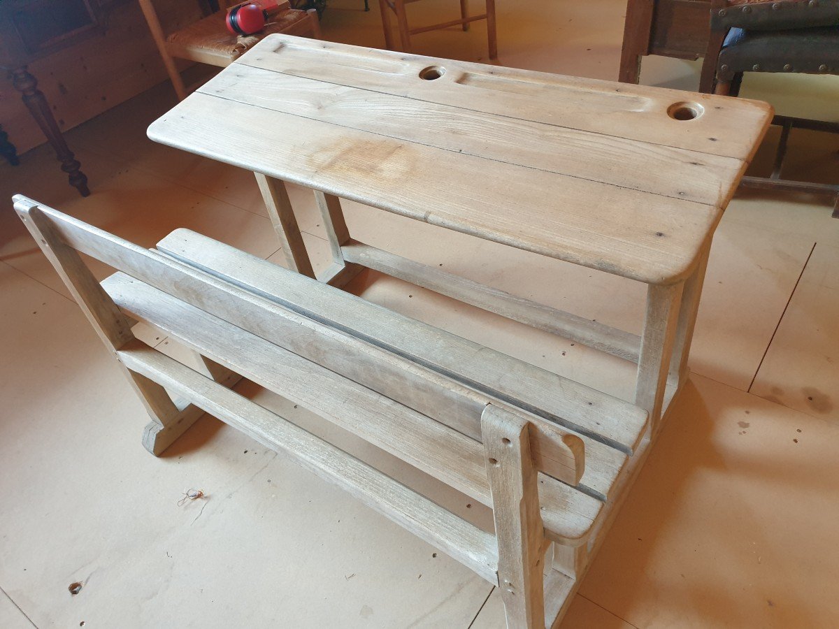 School Desk, Early 20th Century-photo-4