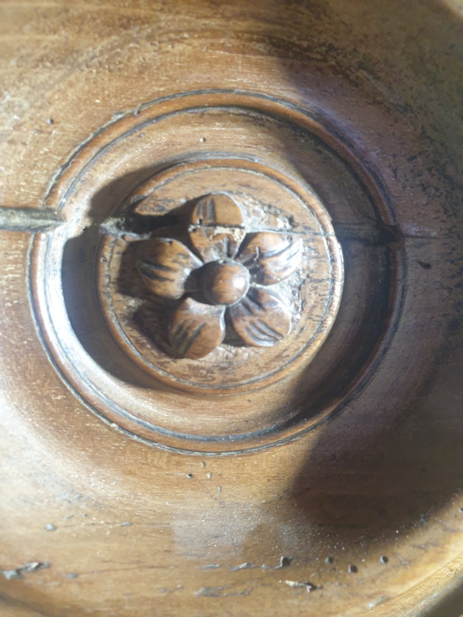 Armoire style Louis XIV en noyer blond - XVIIIème-photo-3