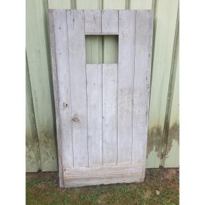 Late 19th Century Pine Cellar Door