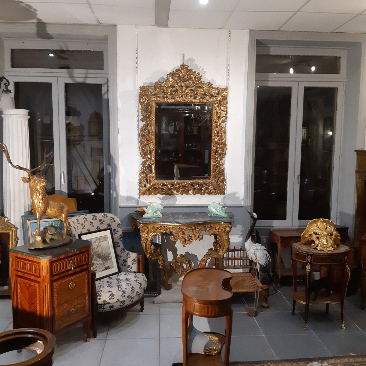 Nineteenth Rocaille Mirror-photo-2