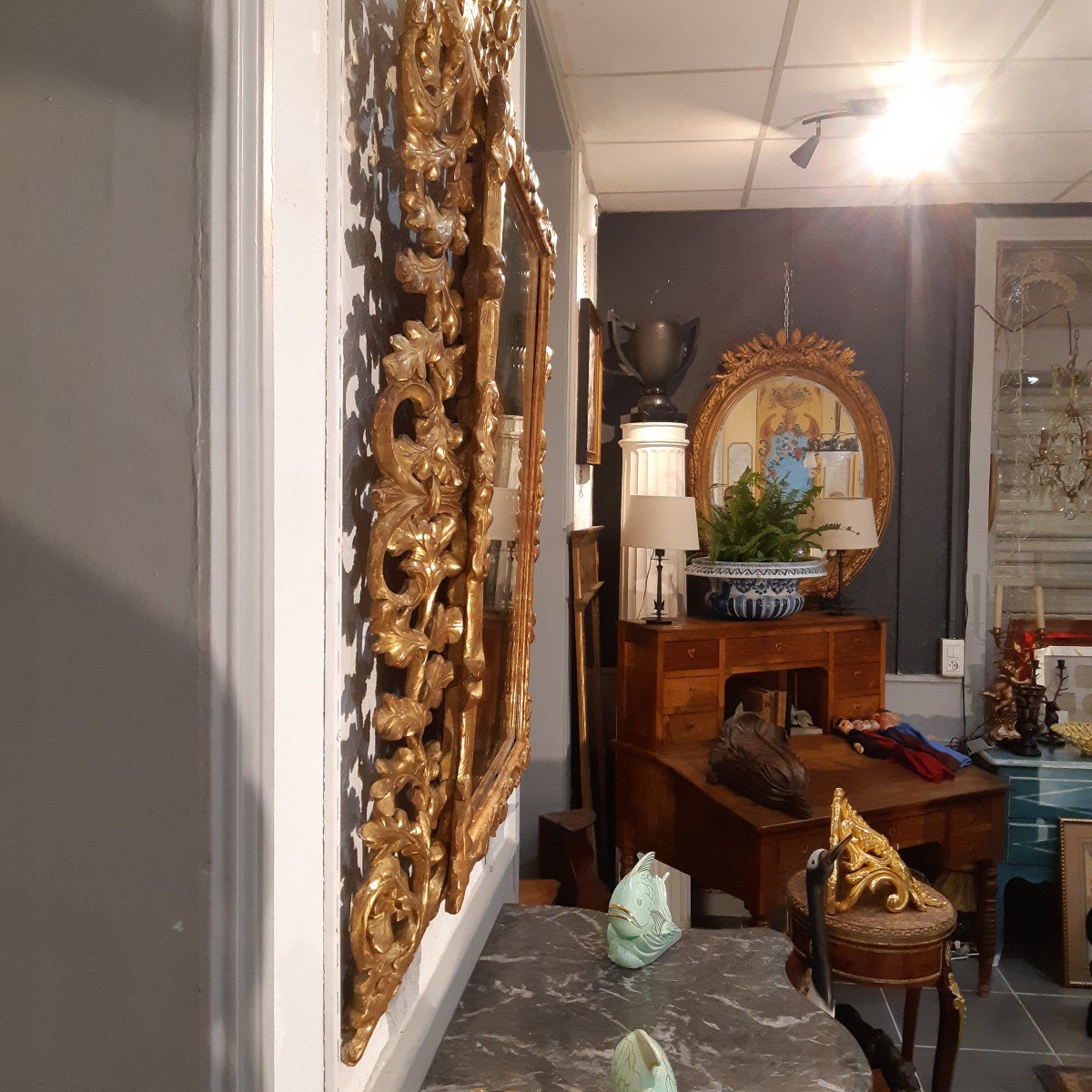 Nineteenth Rocaille Mirror-photo-4