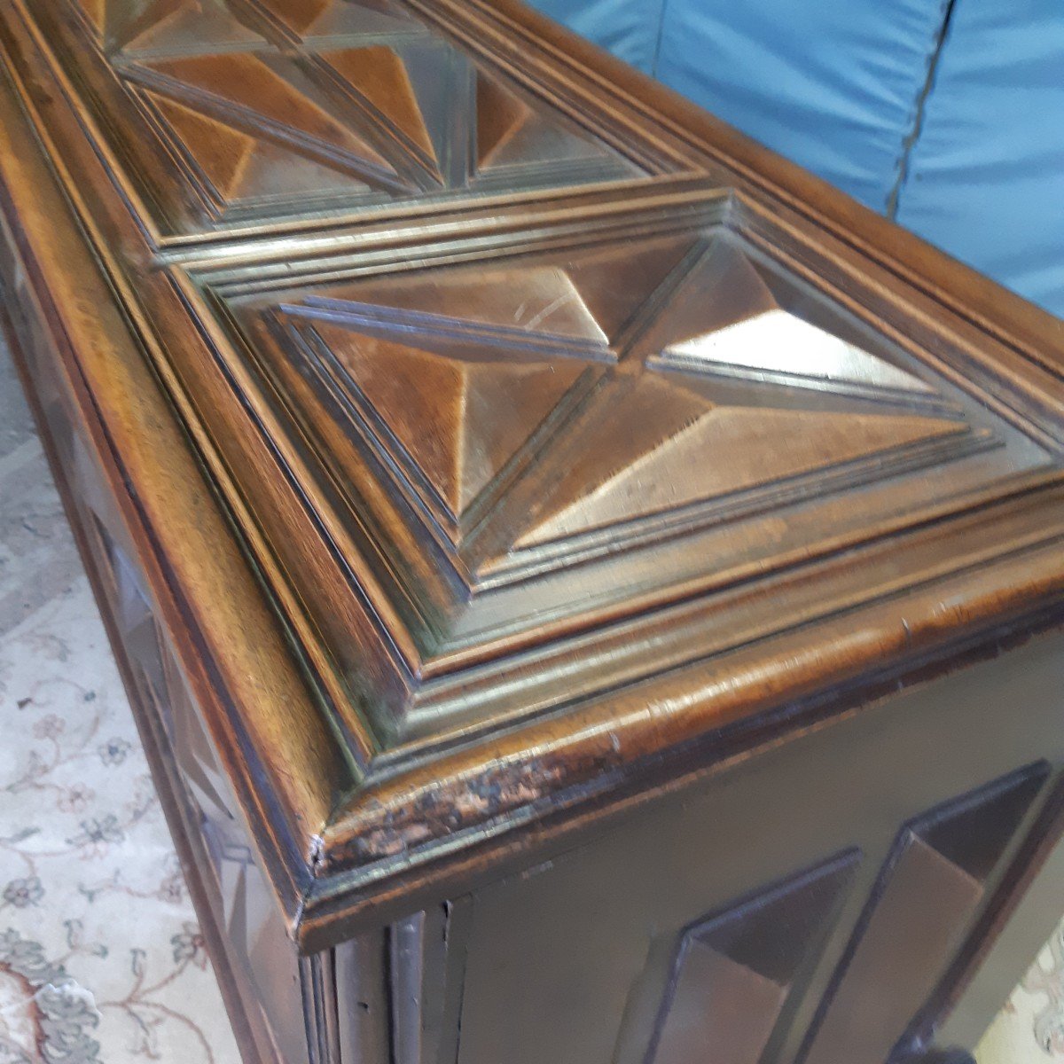 Large Louis XIII Style Chest 168x53-photo-2