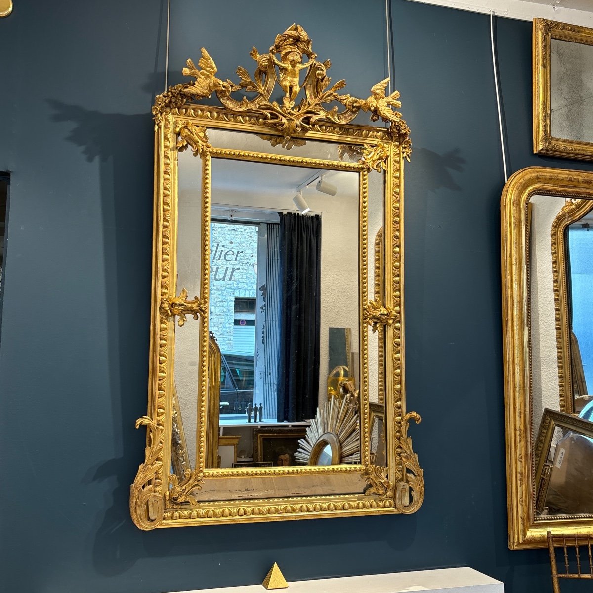 Miroir &agrave; Parcloses R&eacute;f 573/ 98X162