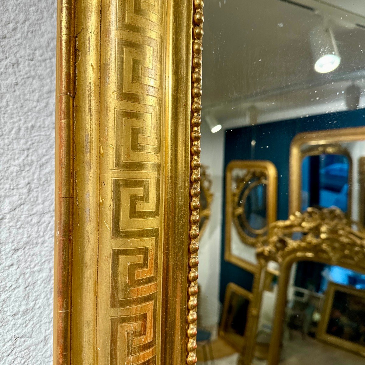 Louis Philippe Mirror With Pediment Ref. 566/ 110x156-photo-4