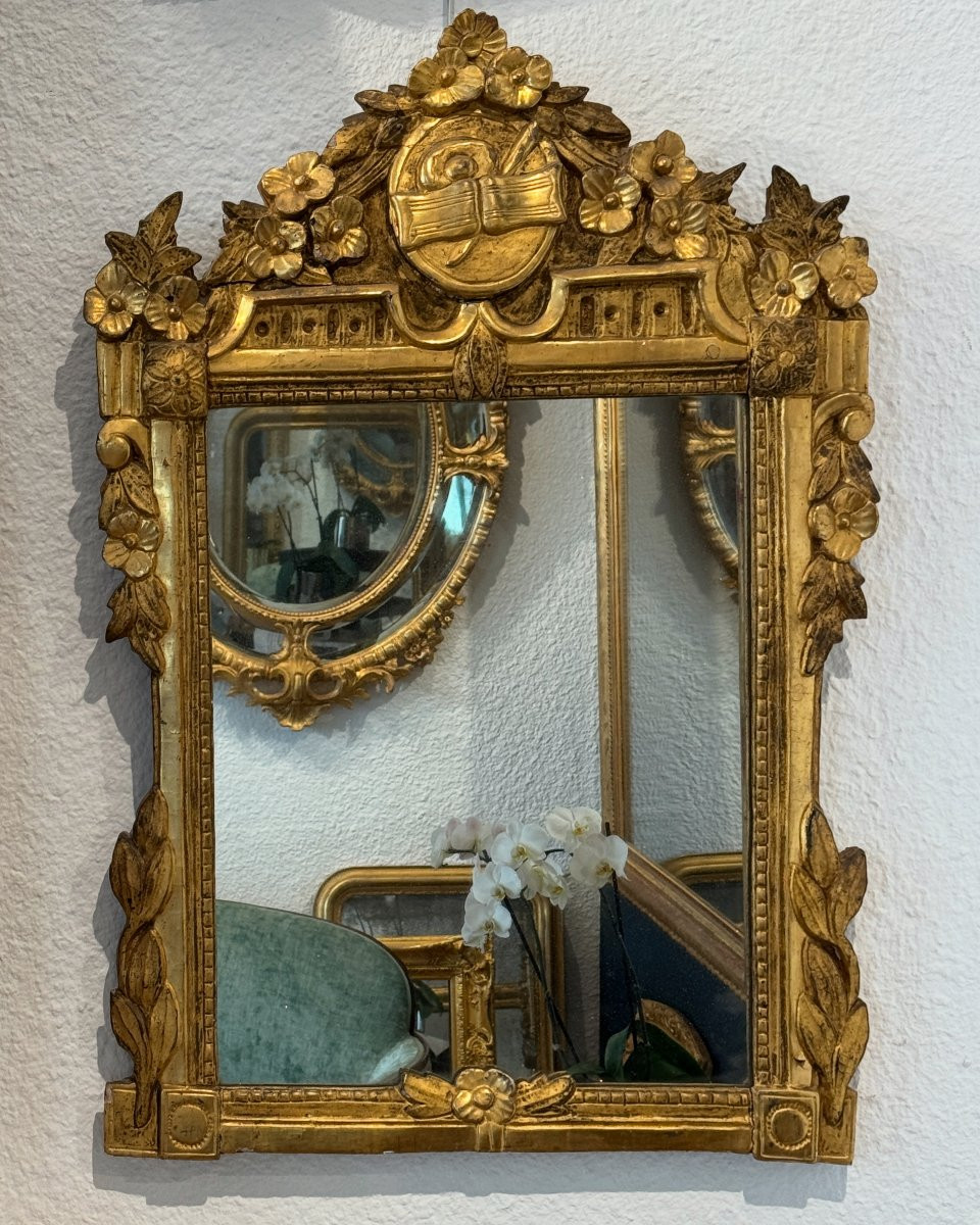 Miroir Louis XVI- Réf 581 - 53x79-photo-2