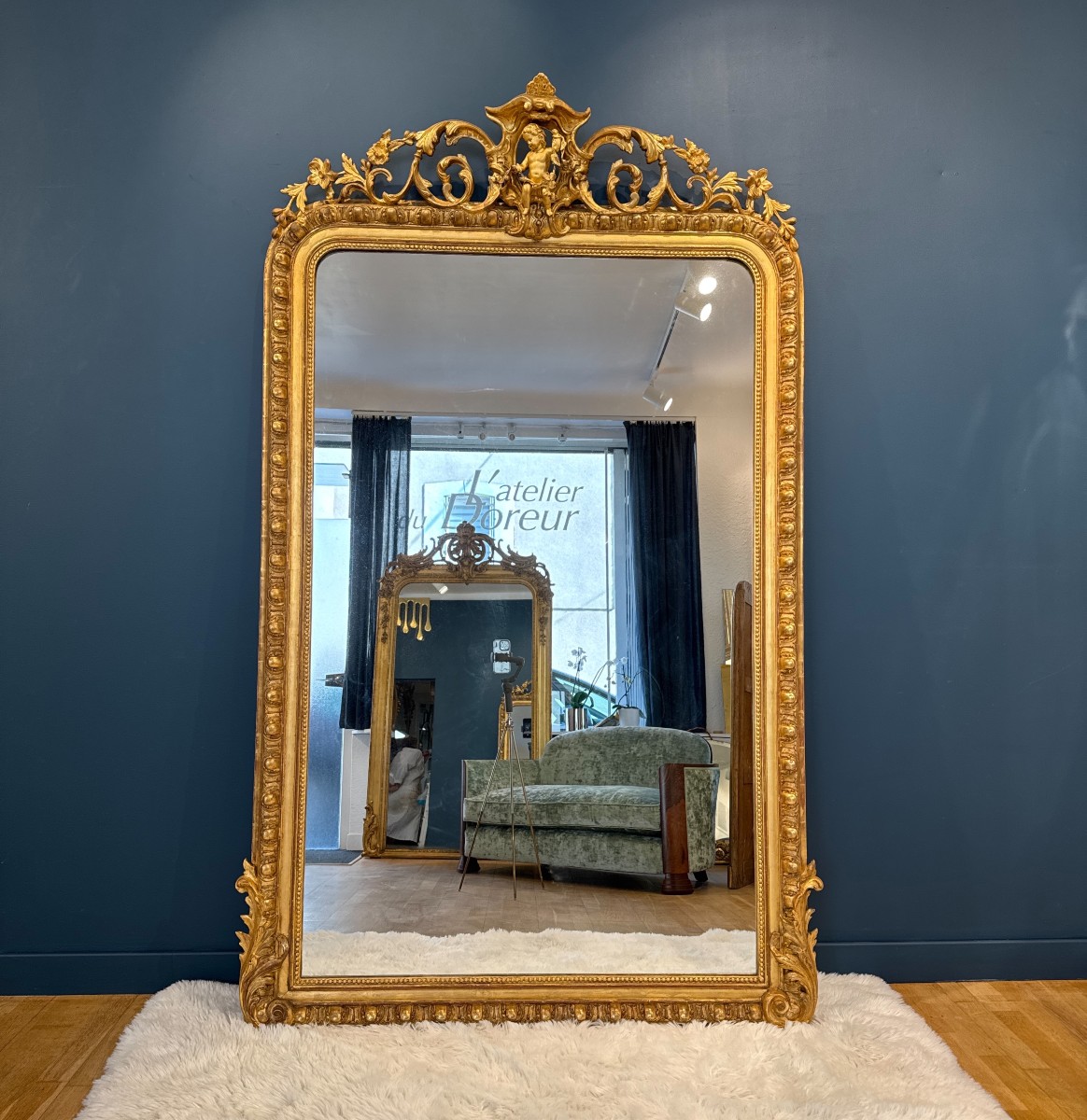 Louis Philippe Mirror Ref614/127x203