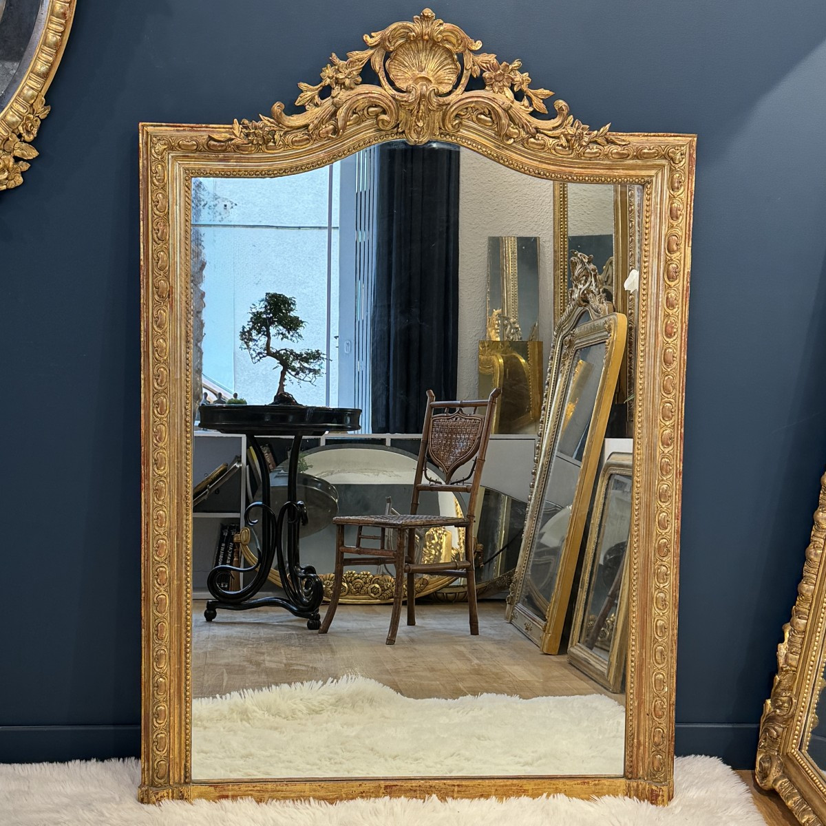 Miroir napoleon III- XIXeme  Réf. 593 / 105 x 152