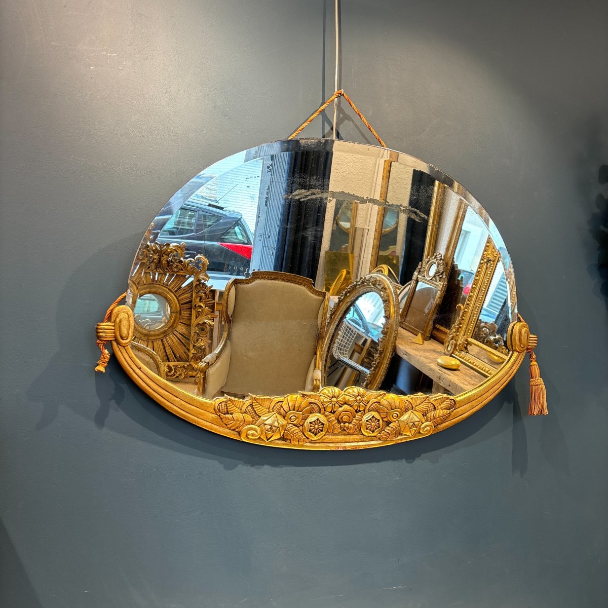 Miroir Art Déco Ref 585/ 71x110-photo-2