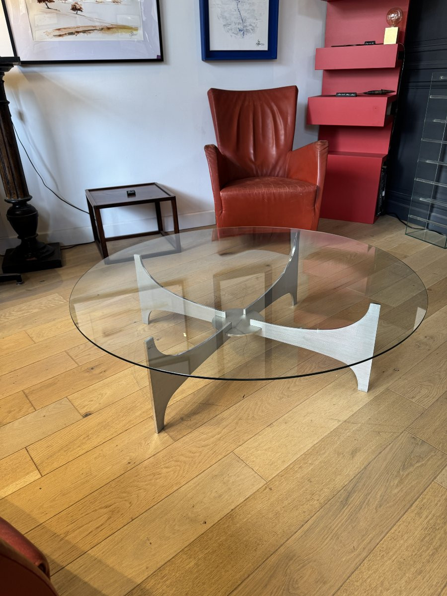 70s Design Coffee Table-photo-4