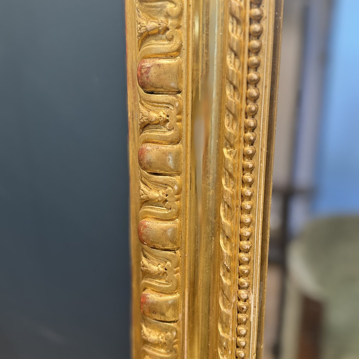 Large Mirror, Mid-19th Century, Ref. 631 / 147 X 205-photo-3