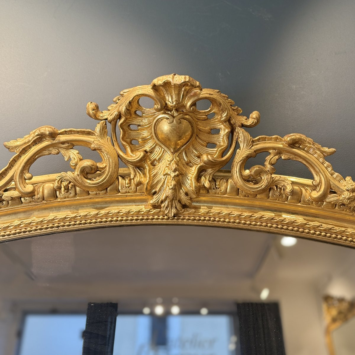 Large Mirror, Mid-19th Century, Ref. 631 / 147 X 205-photo-5