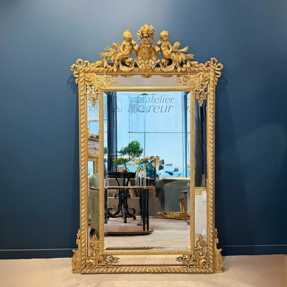 Glazed Mirror Ref638/116x182