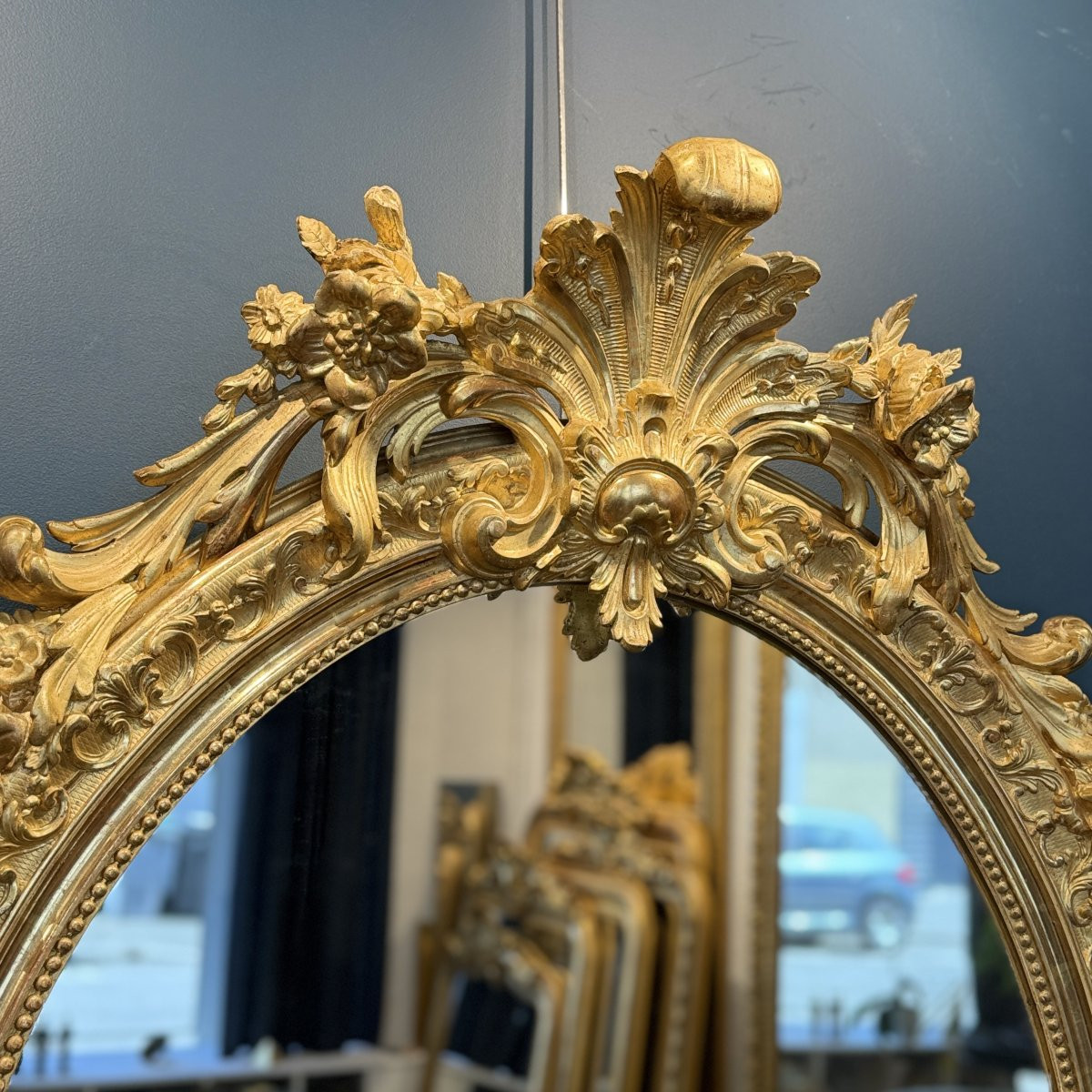Miroir Ovale  Ref636/102X 149-photo-2