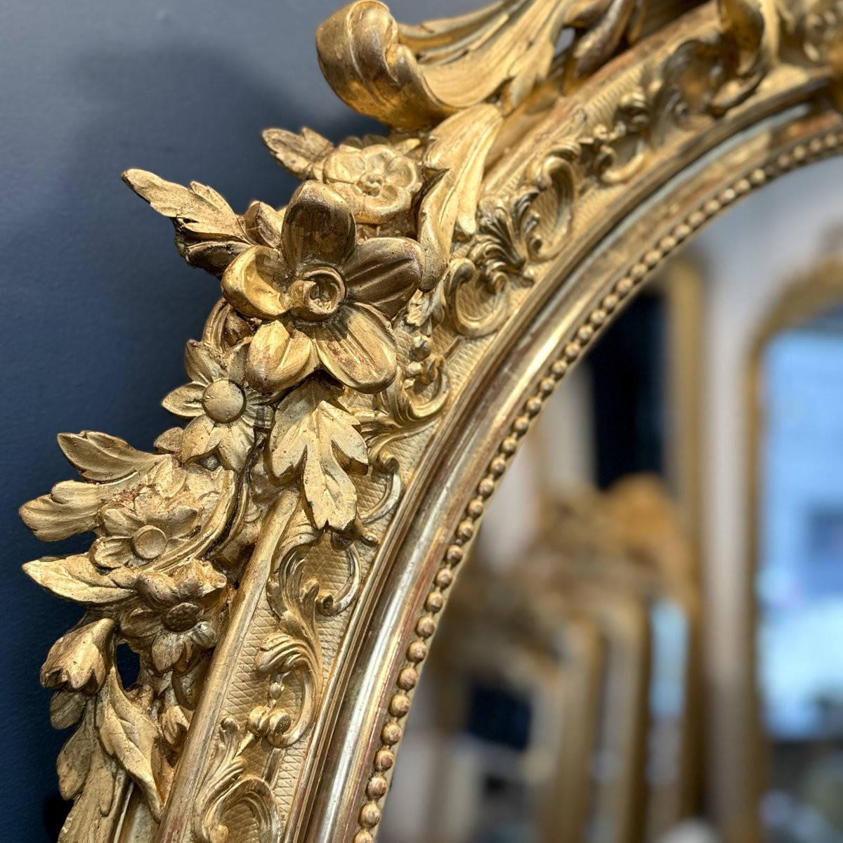 Miroir Ovale  Ref636/102X 149-photo-3
