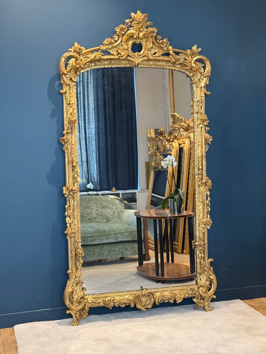 Louis XV Mirror / 19th Century Ref. 639 / 112 X 210-photo-2