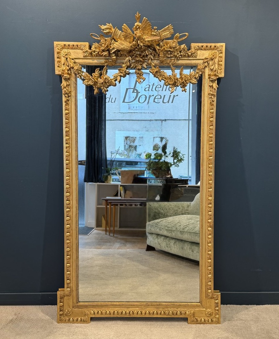 Miroir Style Louis XVI-Ref642/98x182