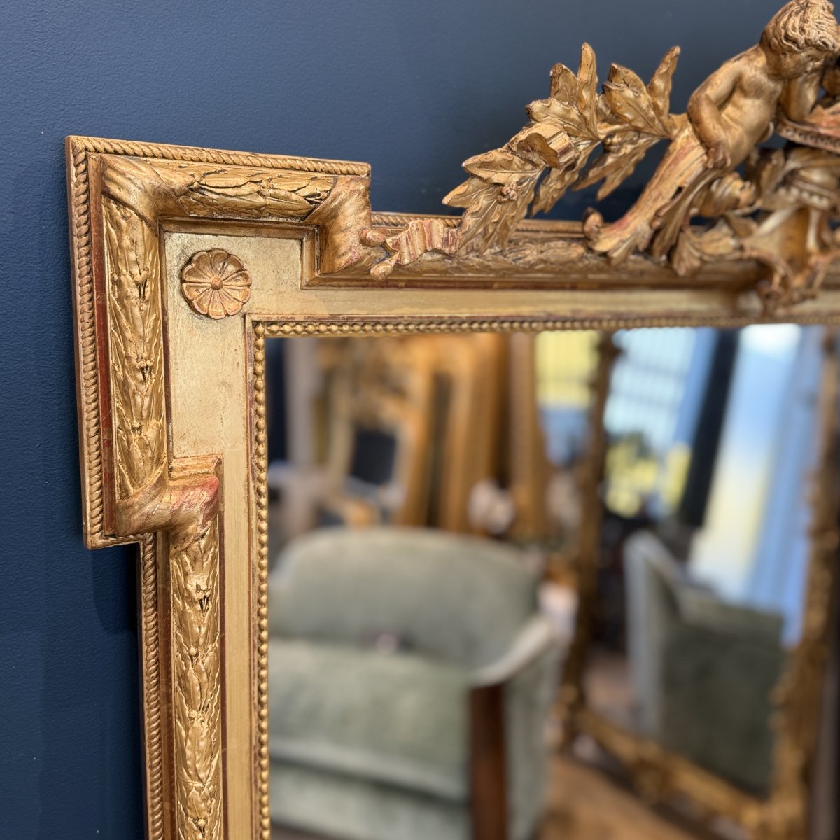 Louis XVI-19th-century Mirror, Ref. 641/106x168-photo-4