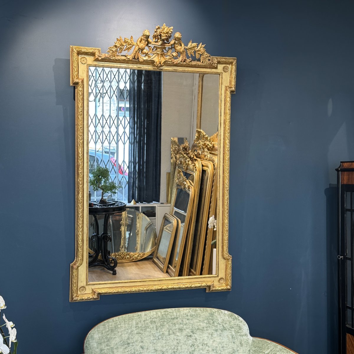 Louis XVI-19th-century Mirror, Ref. 641/106x168-photo-2