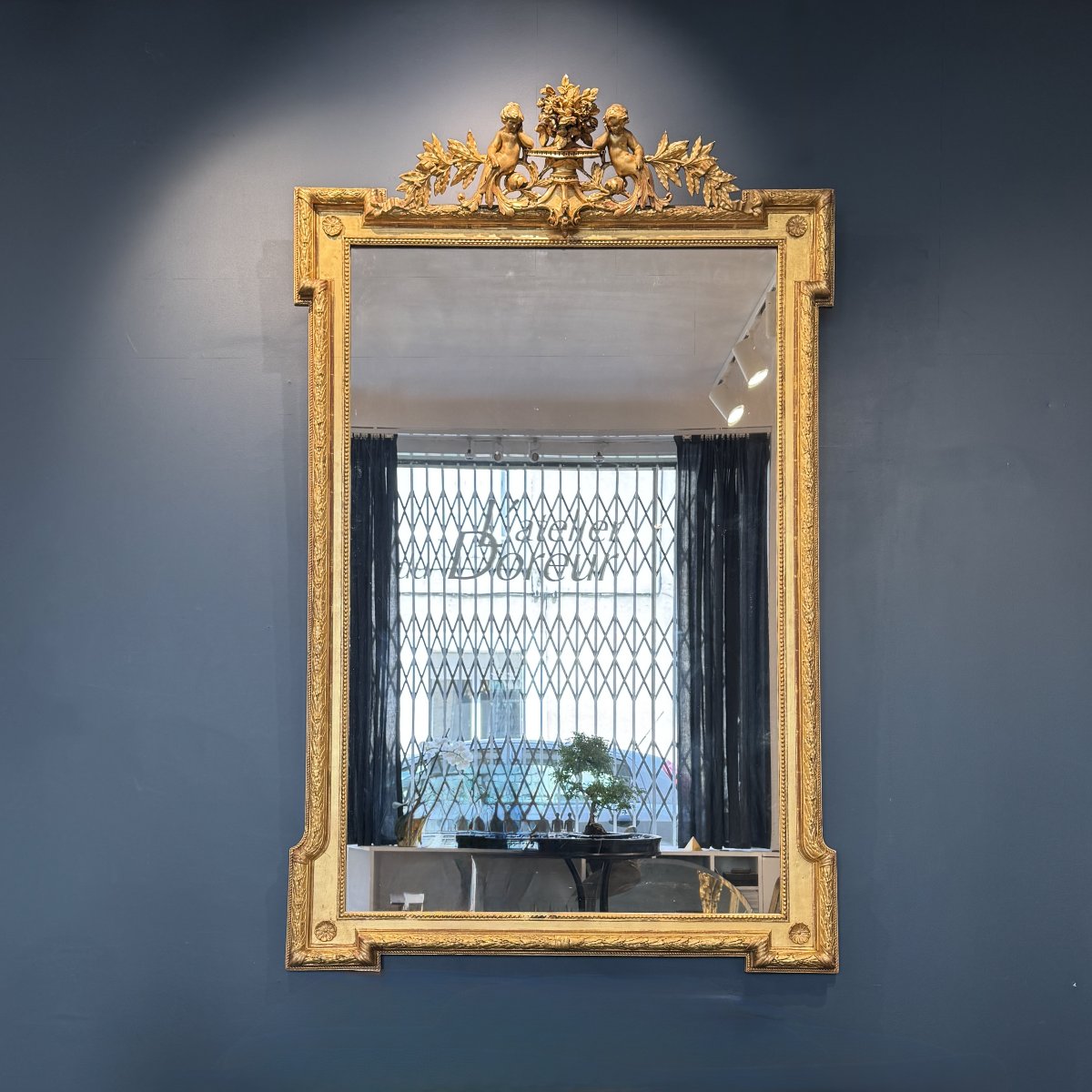 Louis XVI-19th-century Mirror, Ref. 641/106x168-photo-3