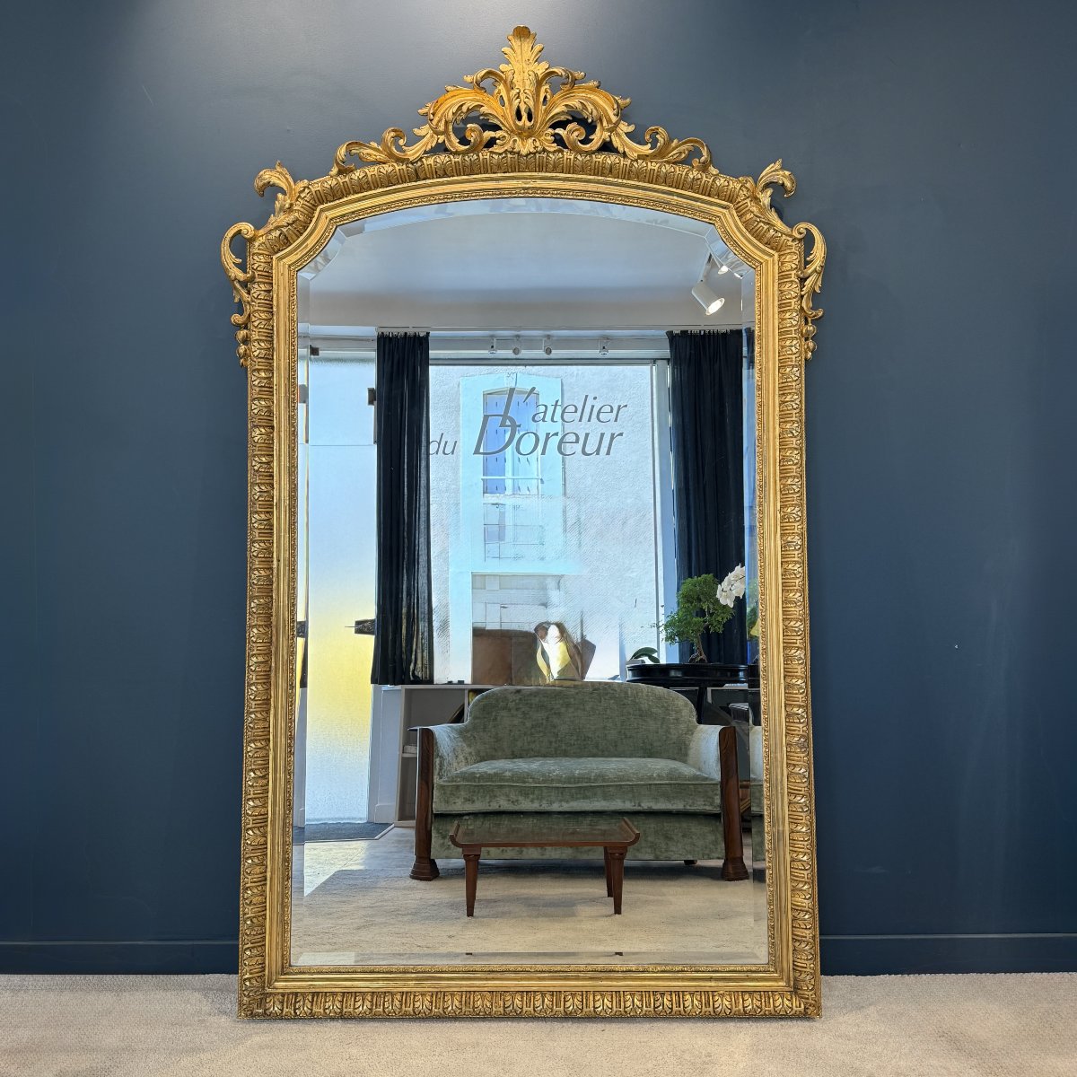 19th-century Mirror, Ref. 644 - 125/135 X 215