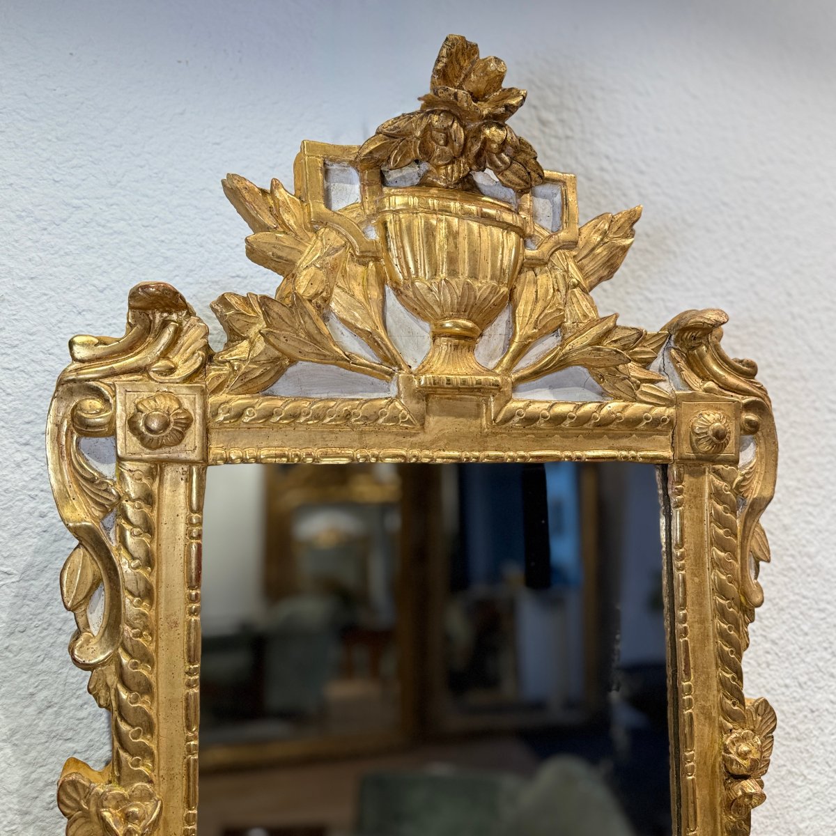 Louis XVI-18th-century Mirror  Ref. 650/ 89x57-photo-4