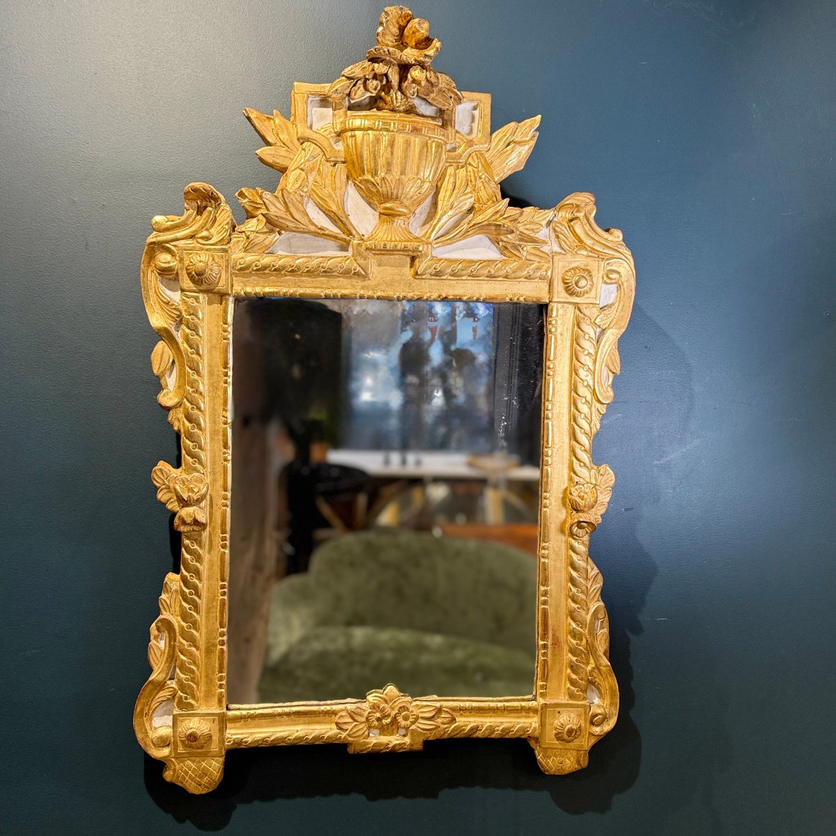 Louis XVI-18th-century Mirror  Ref. 650/ 89x57-photo-5
