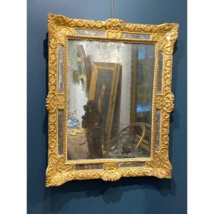 Miroir Louis XIV -REF 473 -  80 X 97
