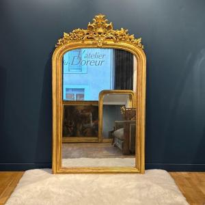 Miroir Louis Philippe à Fronton Réf. 550/ 107x182