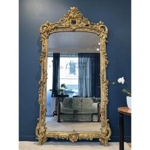 Miroir Louis XV/ 19éme Ref639/112x210
