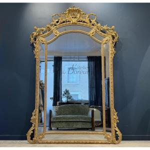Mirror With Glass Clips, Ref. 645/150x220