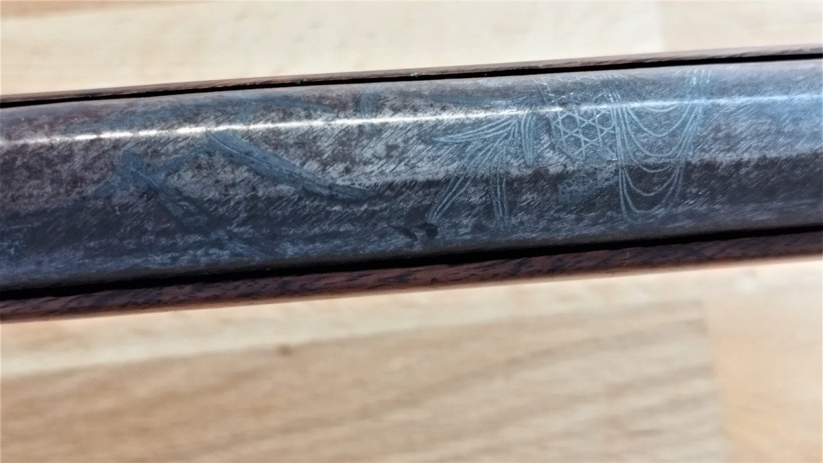 Antique Teppo (japanese Black Powder And Matchlock Rifle) From The Late Edo Period-photo-8