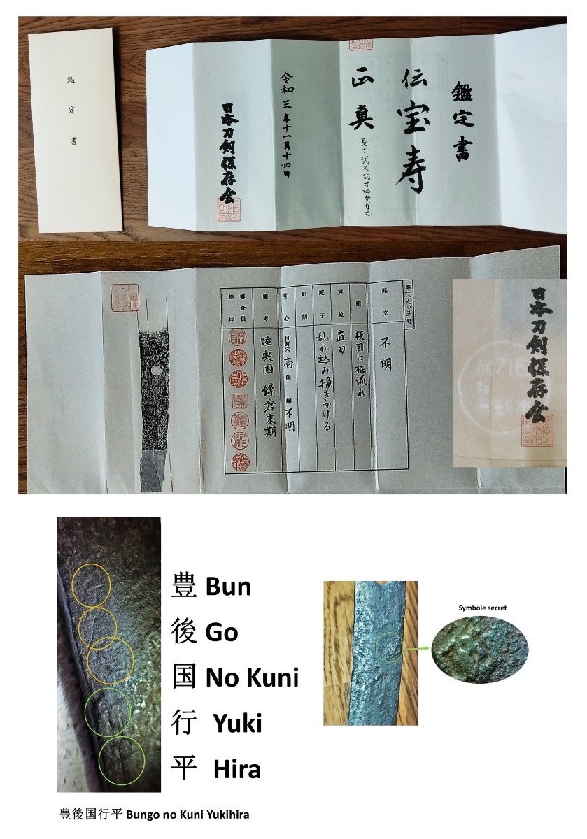 Tachi Koto Zaimei “yukihira” From The Kamakura Period, Over 800 Years Old, Nthk Certified-photo-5