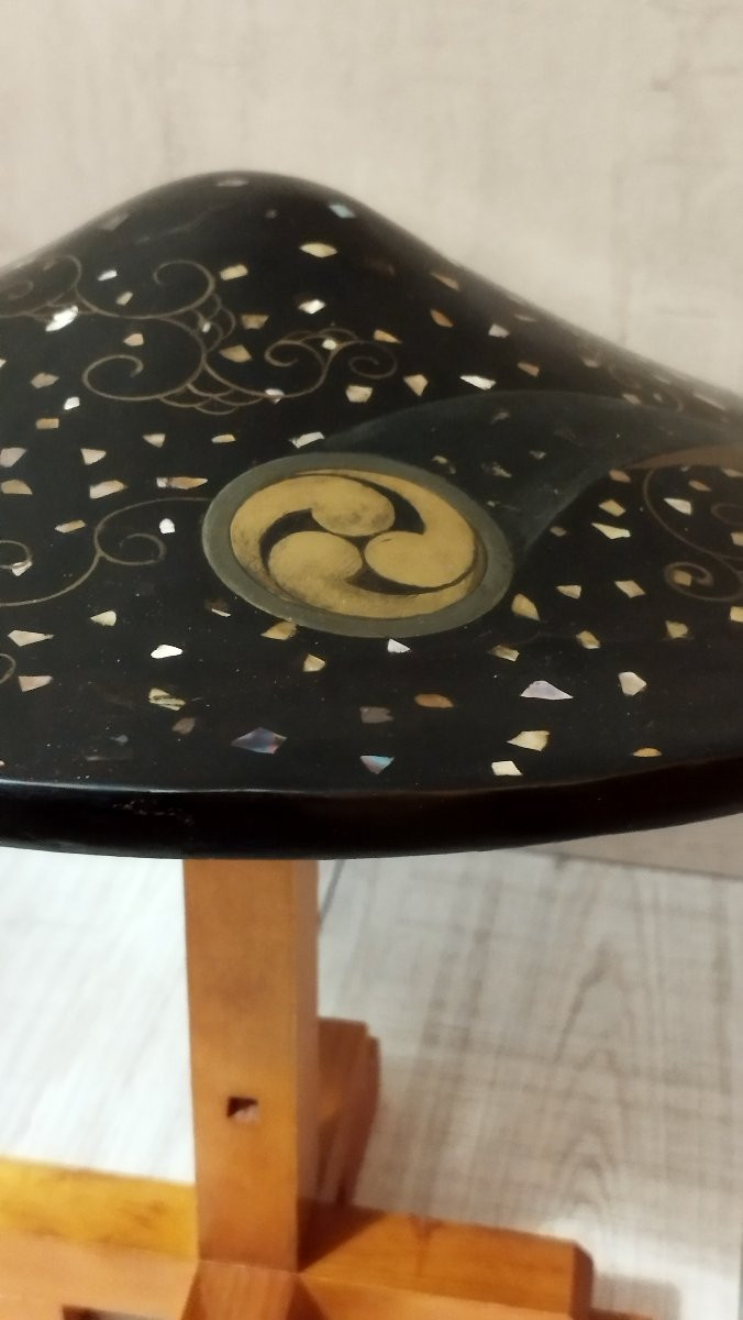 Ichimonji Hira-Jingasa (chapeau de Samouraï), de la fin de l’époque EDO -photo-4