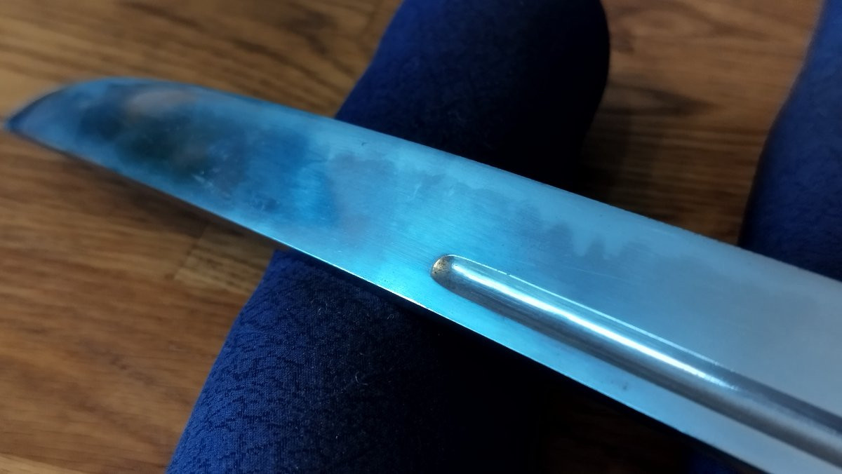 Tanto Zaimei Bizen No Kuni Sukemitsu, 16th Century Blade + 19th Century Koshirae-photo-3