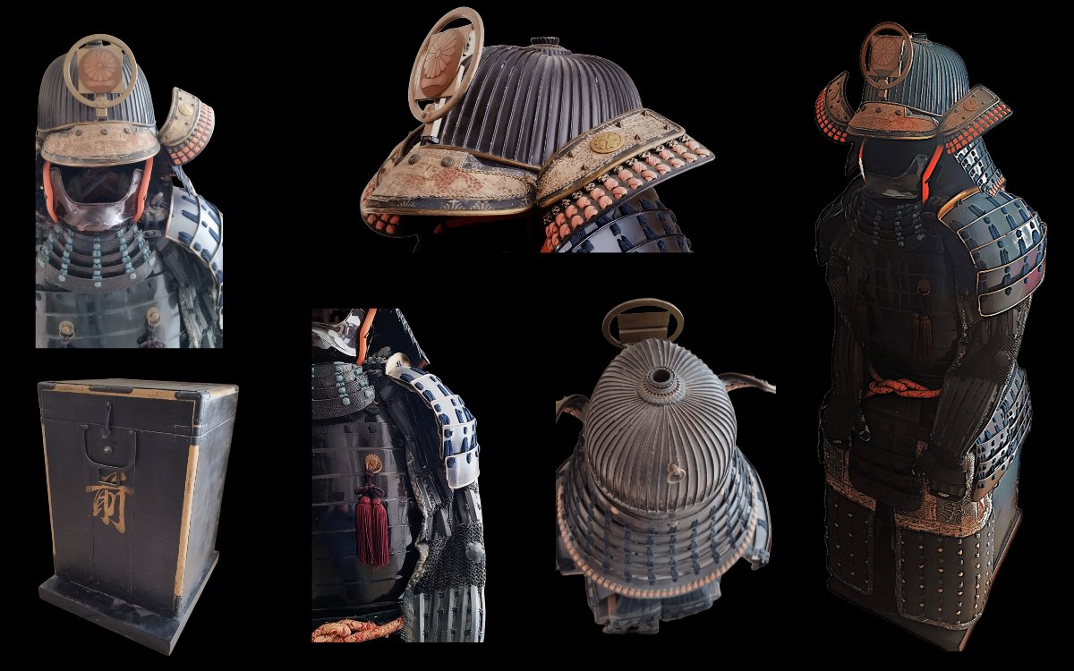 Armure Samouraï du Clan Nasu « L'Honneur de l'Archer et la Protection de l'Invisible »-photo-3
