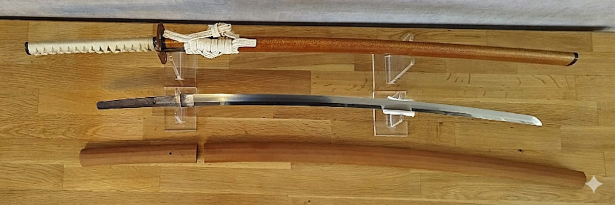 KATANA JAPONAIS CERTIFIE - NAOHIRO (Lignée Suishinshi Masahide) - ÈRE TAISHO