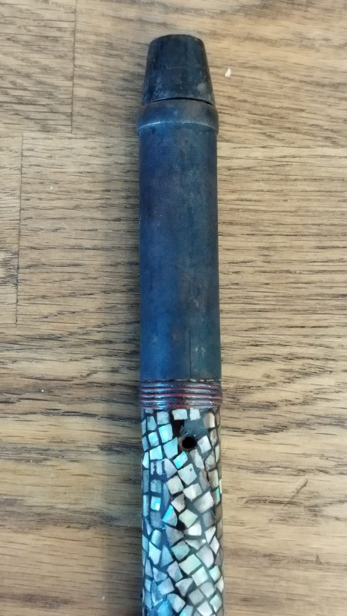 LANCE D'APPARAT JAPONAISE - SANKAKU YARI (TE-YARI) - EDO – MUMEI-photo-2