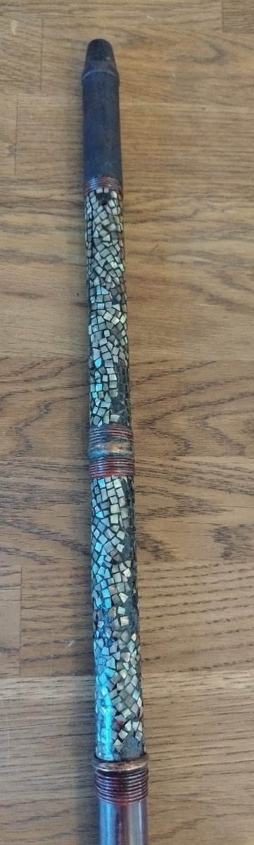 LANCE D'APPARAT JAPONAISE - SANKAKU YARI (TE-YARI) - EDO – MUMEI-photo-1