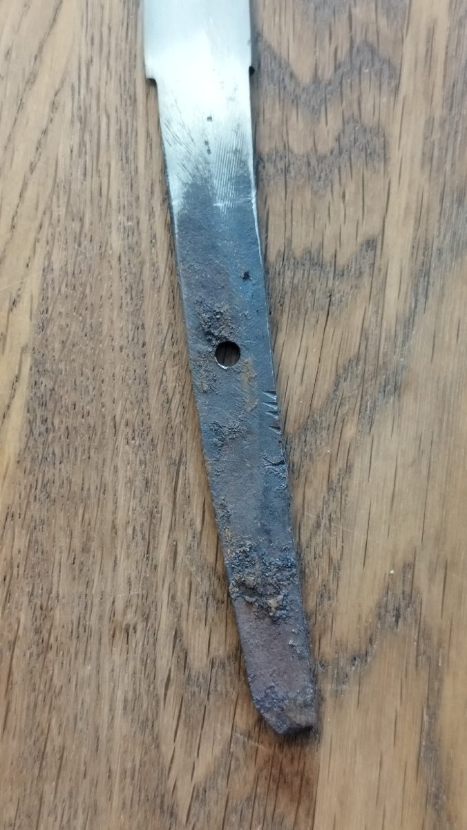 MINI SABRE JAPONAIS ITOMAKI-NO-TACHI DE CÉRÉMONIE DE LA FIN DE LA PÉRIODE EDO -photo-6