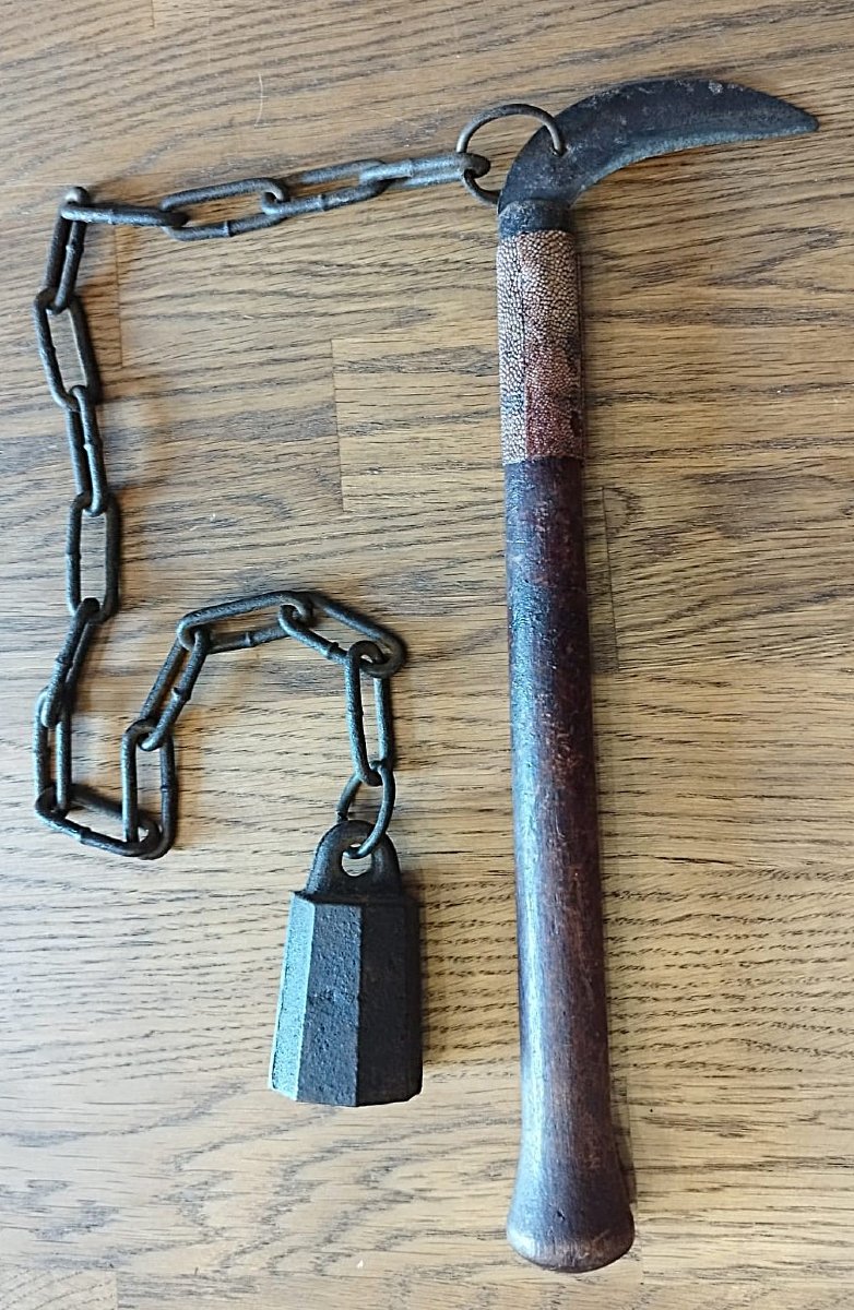 Kusarigama - Concealed Weapon (kakushi-buki) — Kobudo / Bujutsu-photo-2