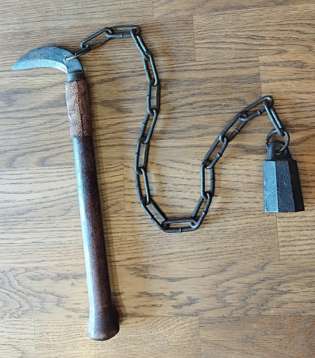 Kusarigama - Concealed Weapon (kakushi-buki) — Kobudo / Bujutsu
