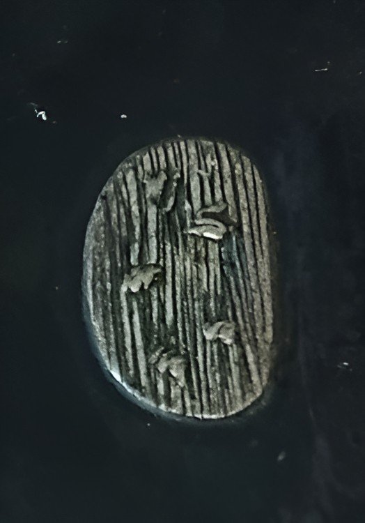 Antique Tsuba Set For Daisho - Mito-shoami School – A Model Of Elegance And Simplicity. -photo-8