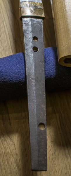 Très belle lame Mumei Koto de Tachi , en Shirasaya, certifiée Japon « Naminohira Yasuyuki  » -photo-2