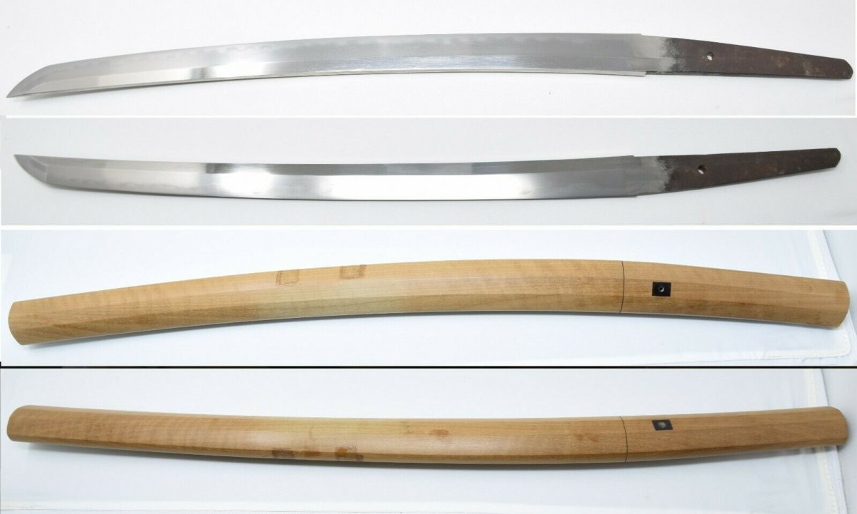 Très Rare Lame De Wakizashi, Mumei, Edo, En Shirasaya,  Shimosa Tsuguhira, N.B.T.H.K-photo-2