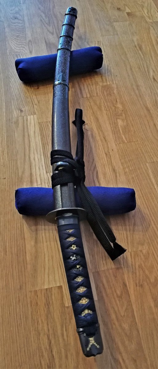 Rare Et Très Belle Lame De Wakizashi Koto, Zaimei, Sukesada Tensho 1, Avec Koshirae-photo-7