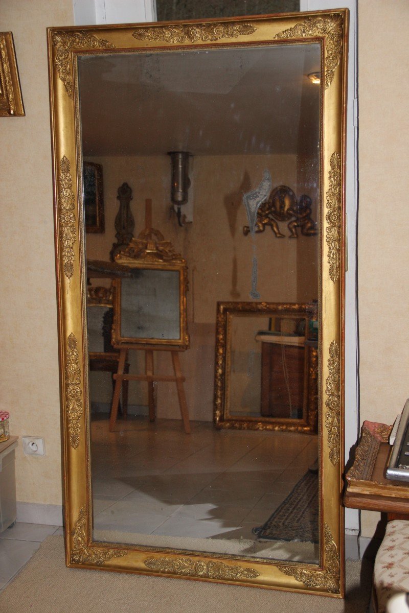  Grand Miroir époque Restauration