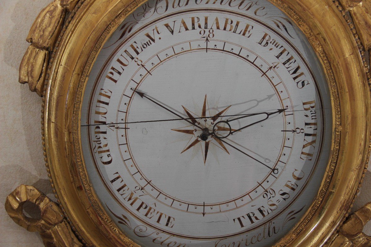 Baromètre époque Louis XVI -photo-2